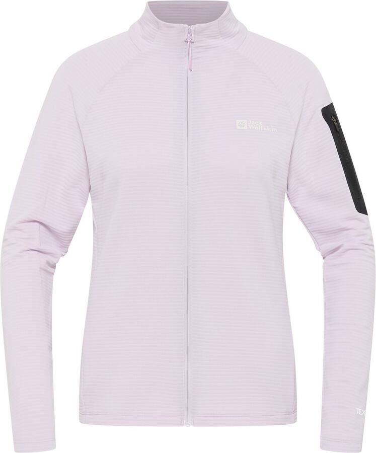 Jack Wolfskin Prelight FZ Women Fleece jack Dames XL pale lavendar Pale Lavendar - Foto 3