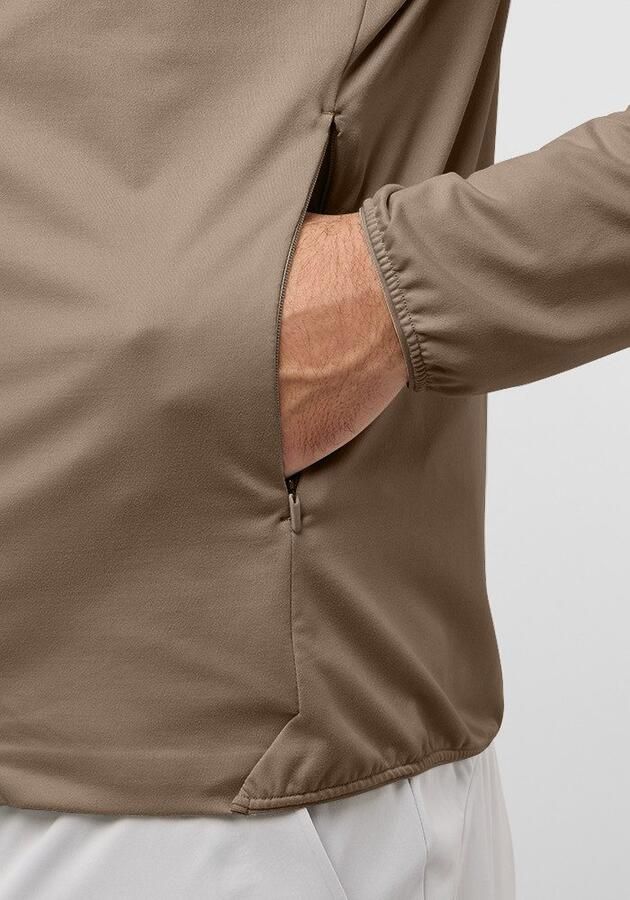 Jack Wolfskin Prelight Trail FZ Men Functioneel jack met lange mouwen Heren XXL cold coffee cold coffee - Foto 3