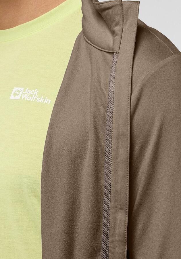 Jack Wolfskin Prelight Trail FZ Men Functioneel jack met lange mouwen Heren XXL cold coffee cold coffee - Foto 4