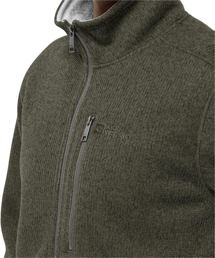 Jack Wolfskin Robson Fjord Jacket Fleece jack Heren XXXL island moss island moss - Foto 2
