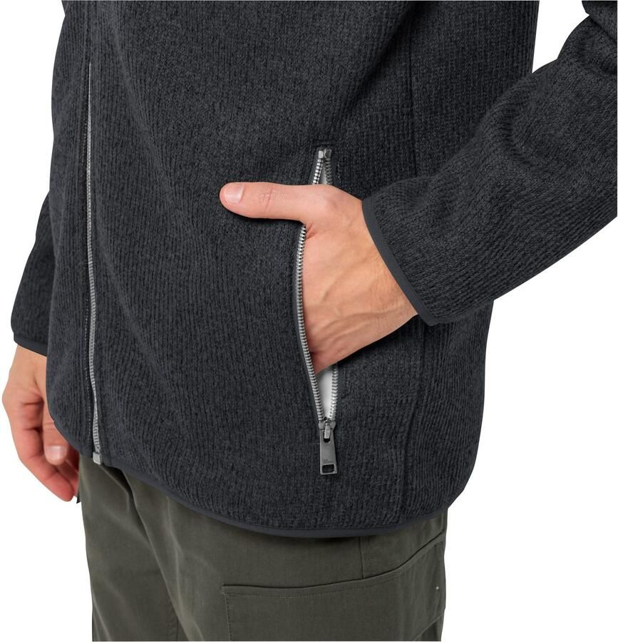Jack Wolfskin Fleecejack ROBSON FJORD JACKET Verwarmend winddicht overgangsjas