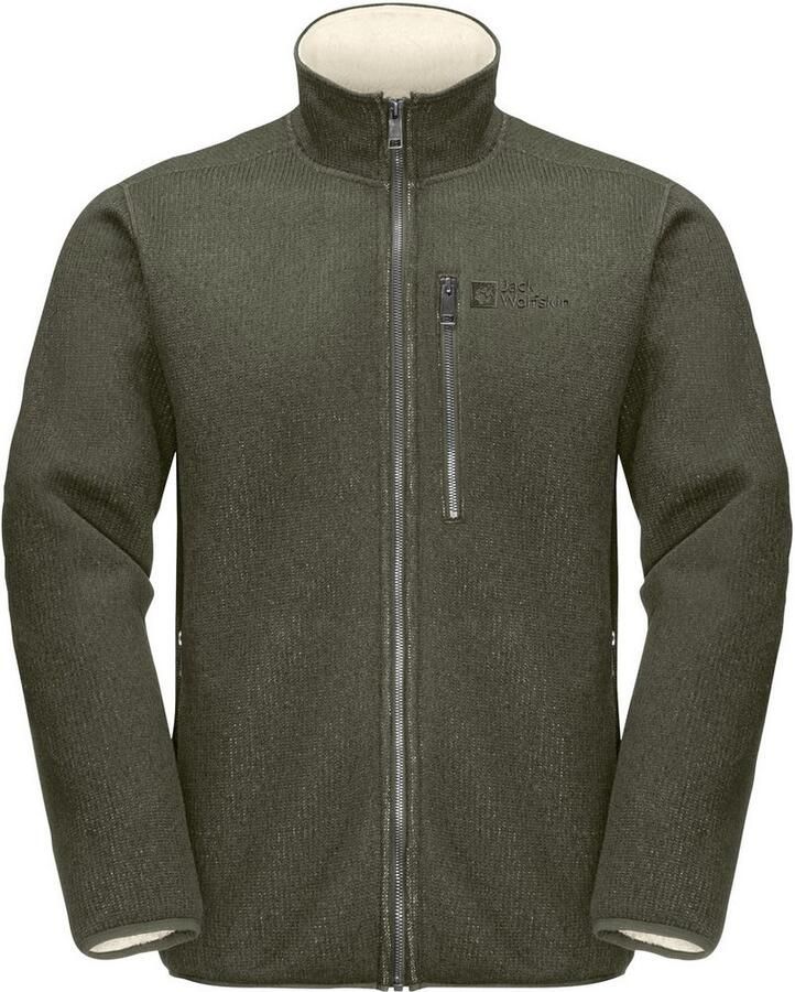 Jack Wolfskin Robson Fjord Jacket Fleece jack Heren XXXL island moss island moss - Foto 3