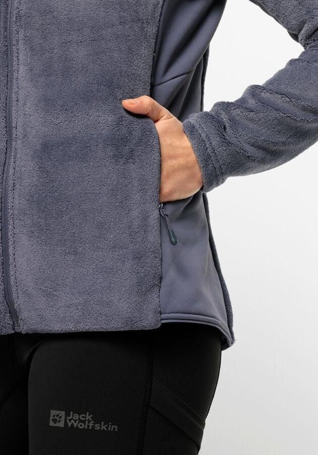 Jack Wolfskin Rotwand FZ Women Fleece jack Dames XXL dolphin - Foto 2