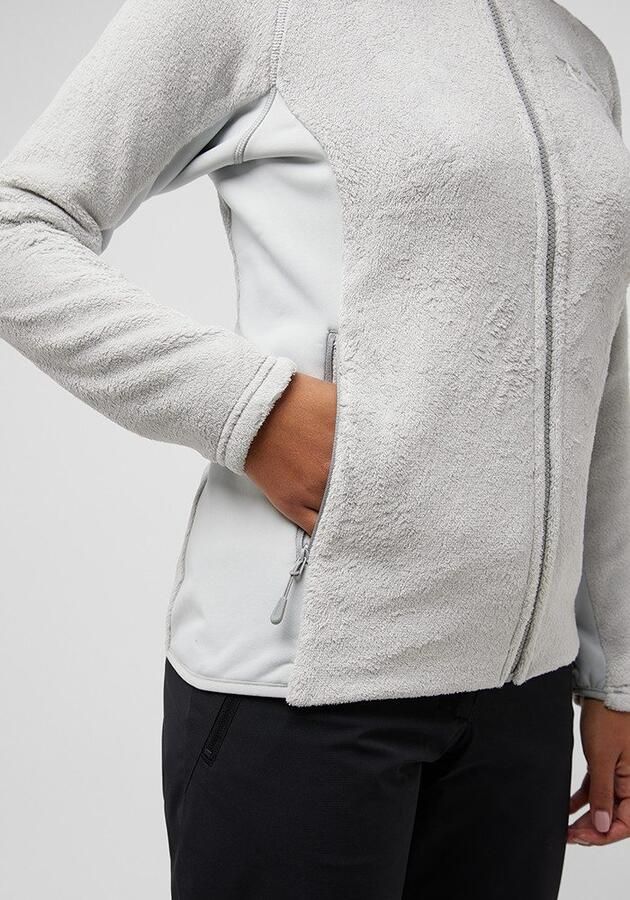 Jack Wolfskin Rotwand FZ Women Fleece jack Dames XXL cool grey Cool Grey - Foto 2