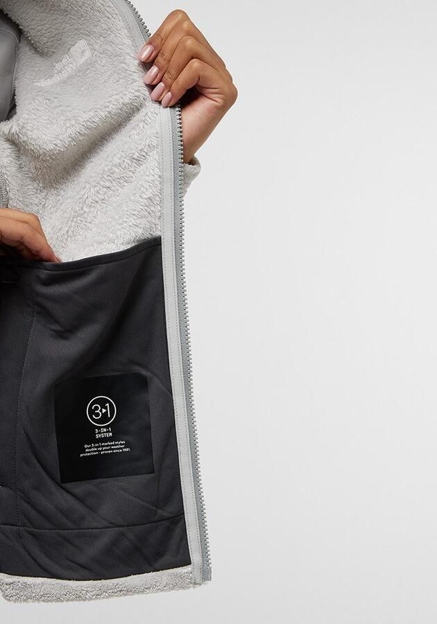 Jack Wolfskin Rotwand FZ Women Fleece jack Dames XXL cool grey Cool Grey - Foto 3