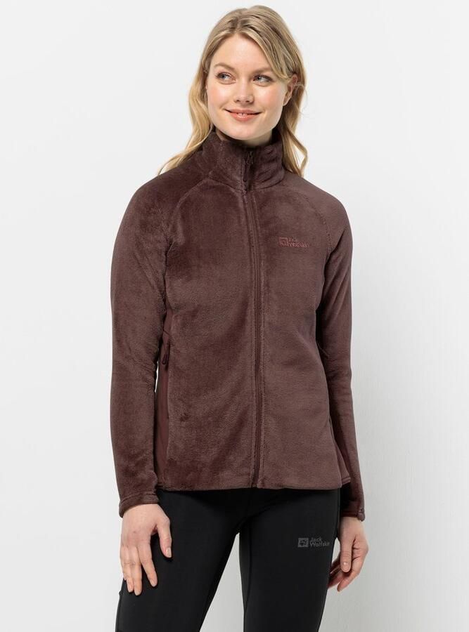 Jack Wolfskin Rotwand FZ Women Fleece jack Dames XXL dark maroon dark maroon - Foto 4