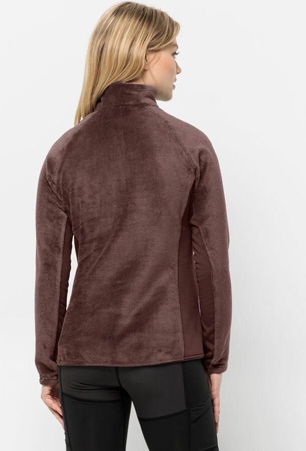Jack Wolfskin Rotwand FZ Women Fleece jack Dames XXL dark maroon dark maroon - Foto 3