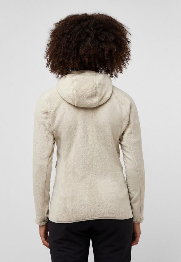 Jack Wolfskin Rotwand Hooded FZ Women Fleece jack met capuchon Dames XXL seal - Foto 4