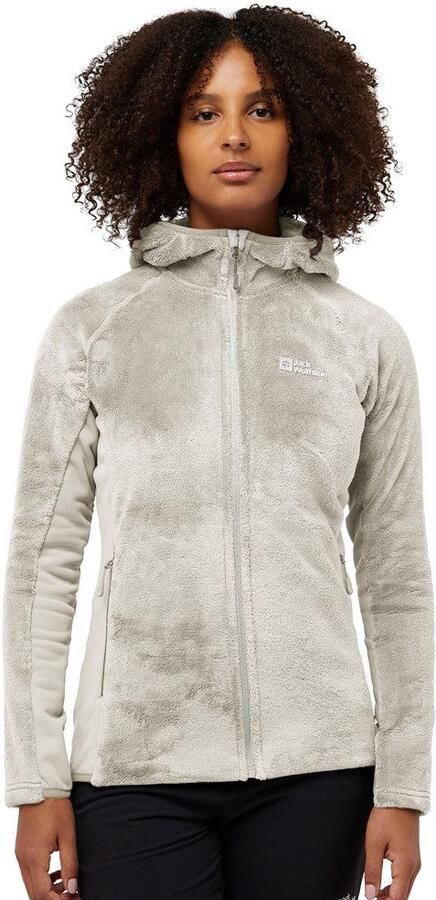 Jack Wolfskin Rotwand Hooded FZ Women Fleece jack met capuchon Dames XXL pale sand pale sand - Foto 6