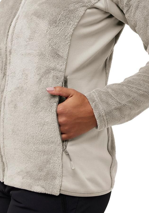 Jack Wolfskin Rotwand Hooded FZ Women Fleece jack met capuchon Dames XXL pale sand pale sand - Foto 3