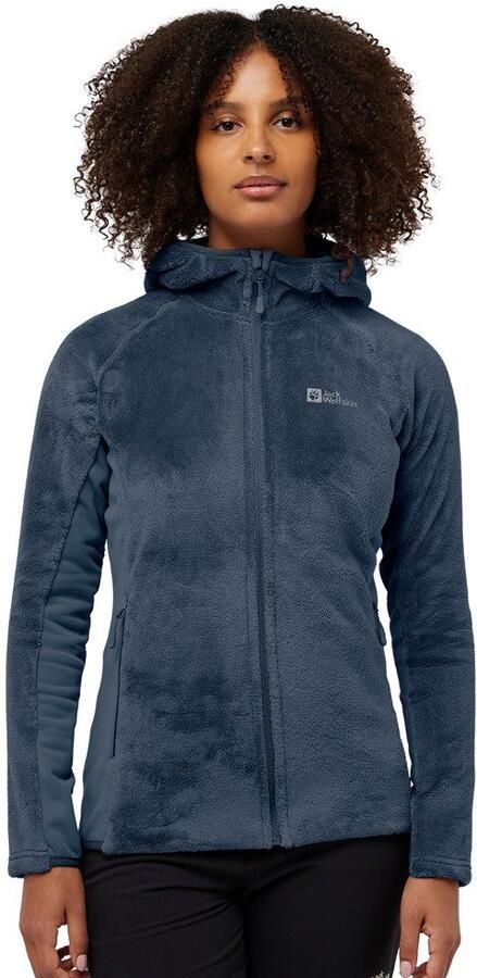 Jack Wolfskin Rotwand Hooded FZ Women Fleece jack met capuchon Dames XXL midnight sky midnight sky - Foto 5