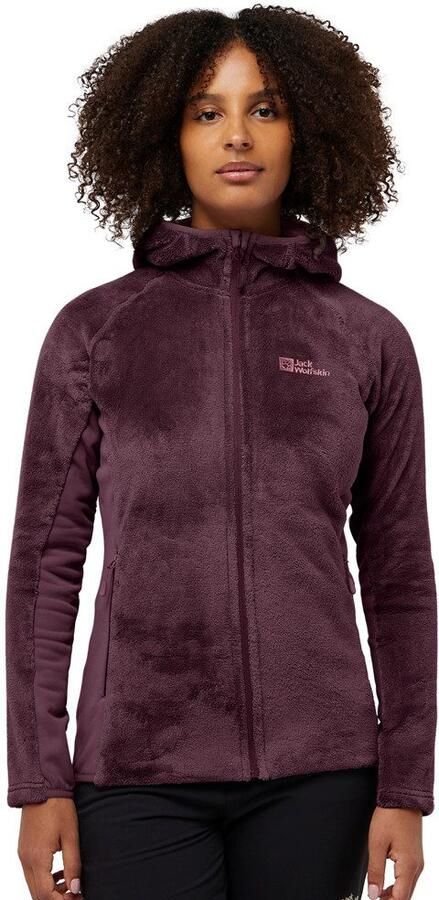 Jack Wolfskin Rotwand Hooded FZ Women Fleece jack met capuchon Dames XXL amaranth - Foto 6