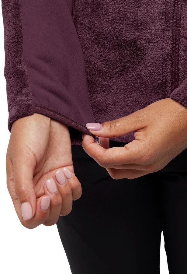 Jack Wolfskin Rotwand Hooded FZ Women Fleece jack met capuchon Dames XXL amaranth - Foto 4