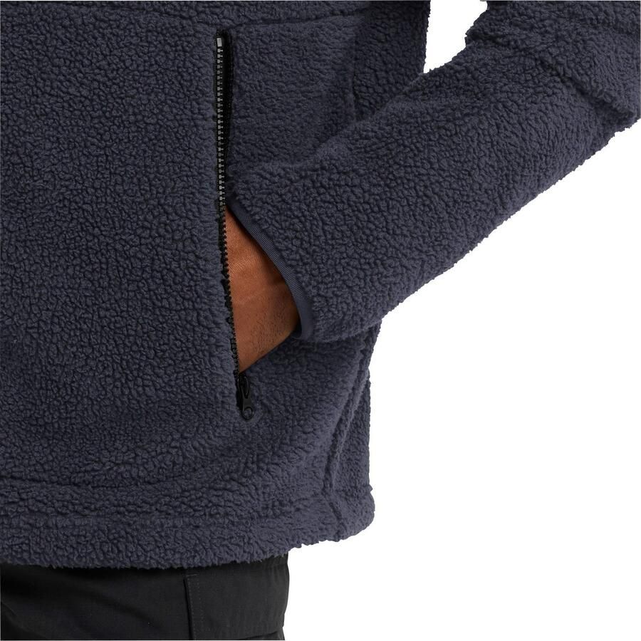 Jack Wolfskin Stone Lite Hooded Jacket Men Sherpa fleece trui heren XXXL dark navy dark navy