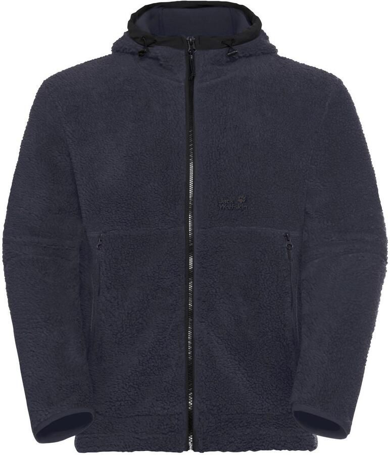 Jack Wolfskin Stone Lite Hooded Jacket Men Sherpa fleece trui heren XXXL dark navy dark navy - Foto 4