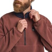 Jack Wolfskin Sumetro HZ Men Fleece trui Heren XXXL dark rust Dark Rust - Thumbnail 2