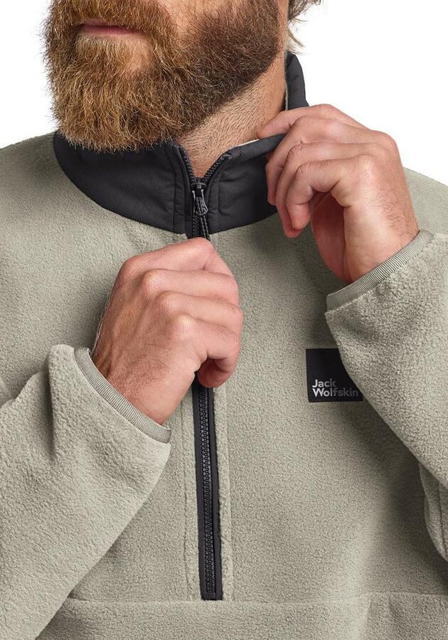 Jack Wolfskin Sumetro HZ Men Fleece trui Heren XXXL linen - Foto 5