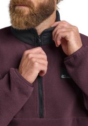 Jack Wolfskin Sumetro HZ Men Fleece trui Heren XXXL amaranth - Thumbnail 5