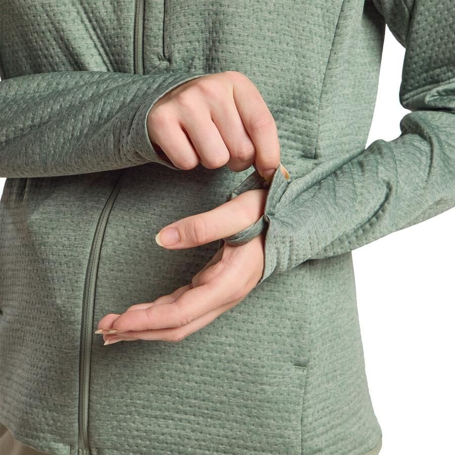 Jack Wolfskin Fleecejack TAIGA FZ W Verwarmend ademend overgangsjas