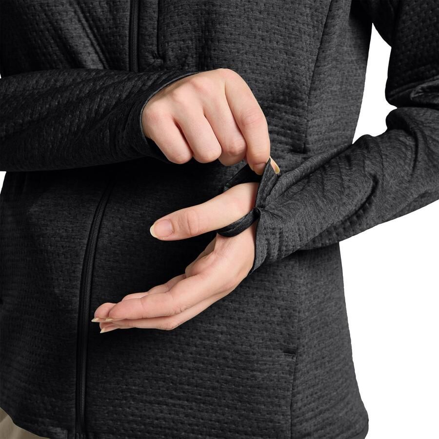 Jack Wolfskin Fleecejack TAIGA FZ W Verwarmend ademend overgangsjas