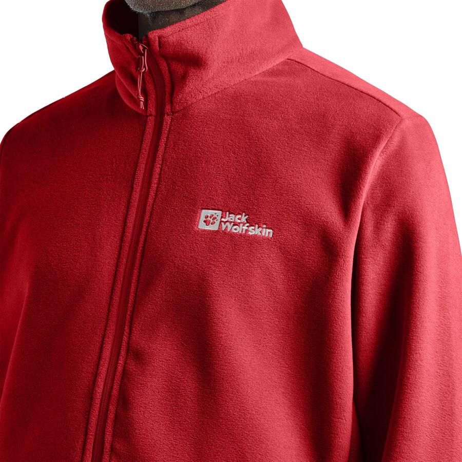 Jack Wolfskin Taunus FZ Men Fleece jack Heren XXXL adrenaline red adrenaline red