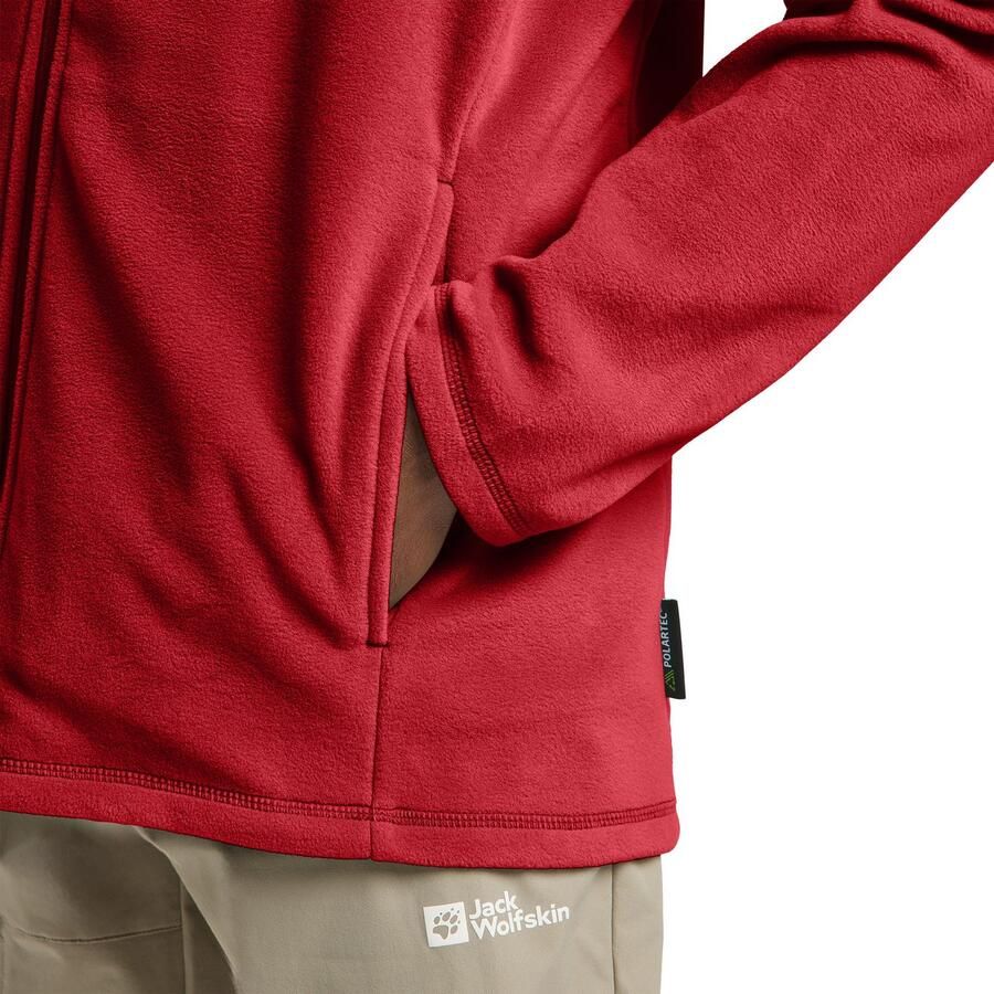 Jack Wolfskin Taunus FZ Men Fleece jack Heren XXXL adrenaline red adrenaline red - Foto 2