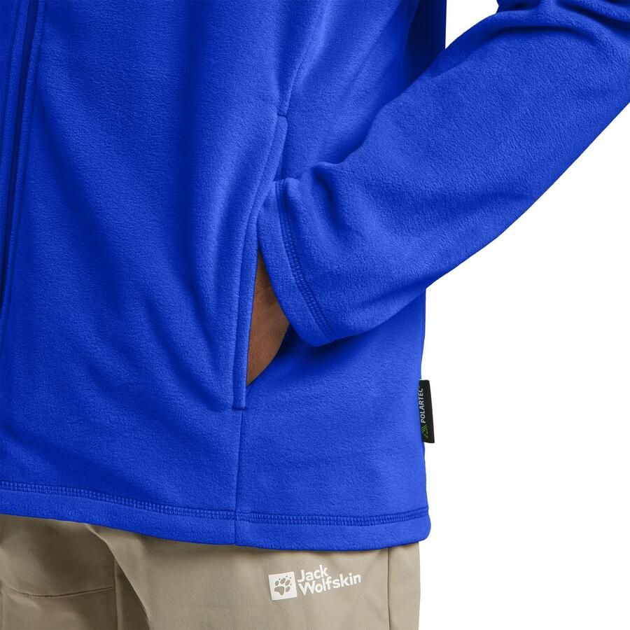 Jack Wolfskin Fleecejack TAUNUS FZ M Windafstotend ademend tussenjas - Foto 2