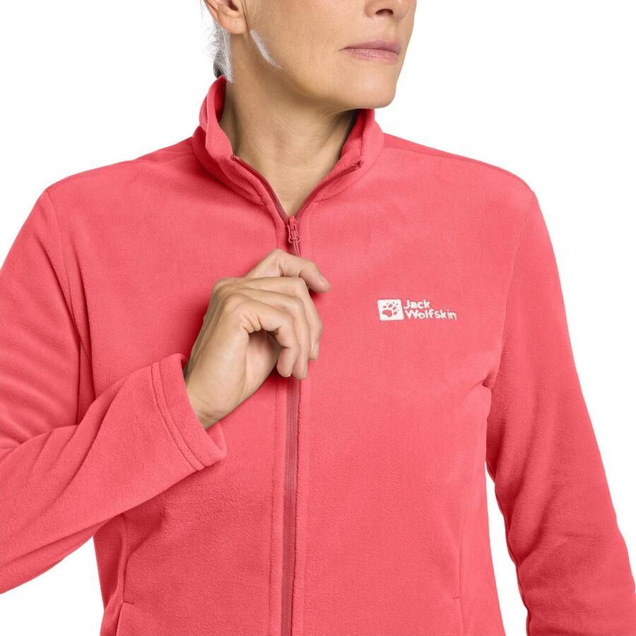 Jack Wolfskin Taunus FZ Women Fleece jack Dames XXL sunset coral sunset coral