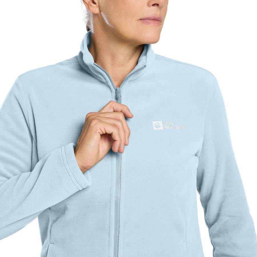 Jack Wolfskin Taunus FZ Women Fleece jack Dames XXL ice blue Ice Blue