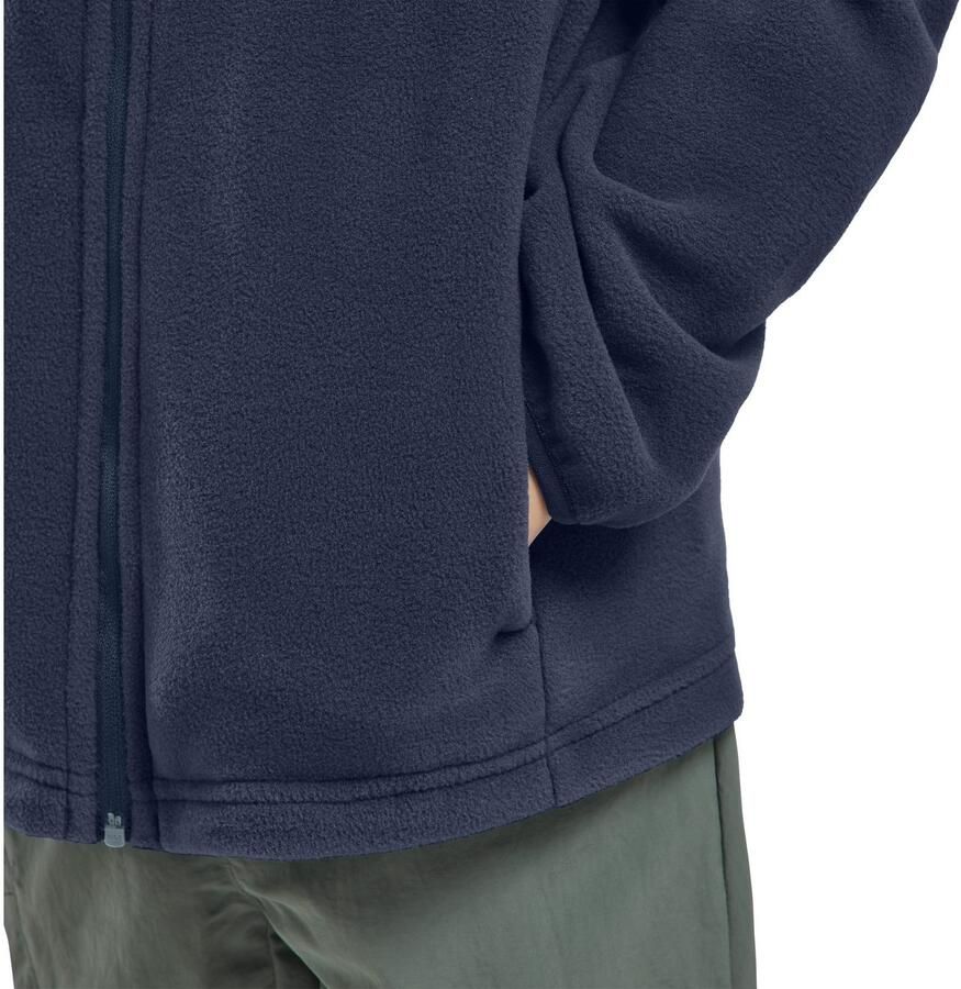 Jack Wolfskin Fleecejack TAUNUS JACKET K Winddicht verwar d ade d overgangsjas voor kinderen