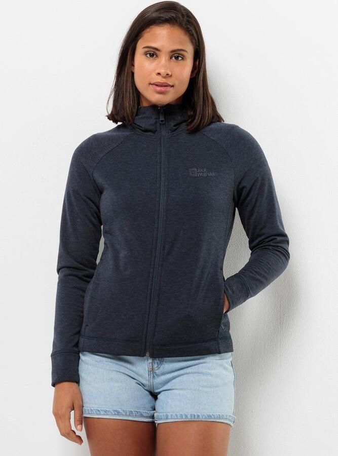 Jack Wolfskin Waldsee Hooded Jacket Women Fleece jack Dames XXL blue night blue - Foto 7