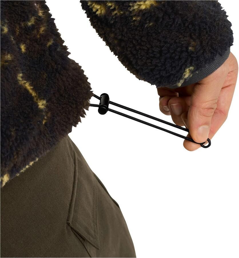 Jack Wolfskin Stone Lite AOP Jacket Men Sherpa-Fleecejack heren XXXL lichen peat LICHEN peat - Foto 4