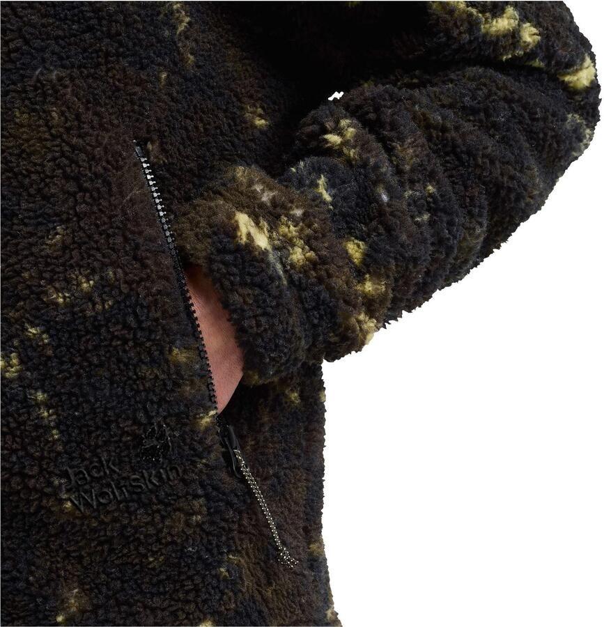 Jack Wolfskin Stone Lite AOP Jacket Women Sherpa-Fleecejack dames XXL lichen peat LICHEN peat - Foto 3