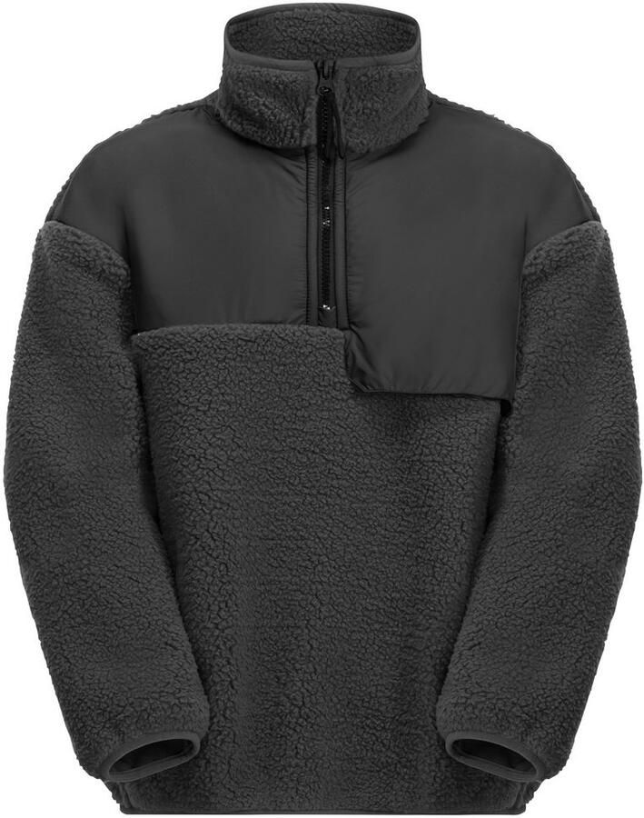 Jack Wolfskin Teen Halfzip Fleece Youth Fleece pullover tieners 176 granite black granite black