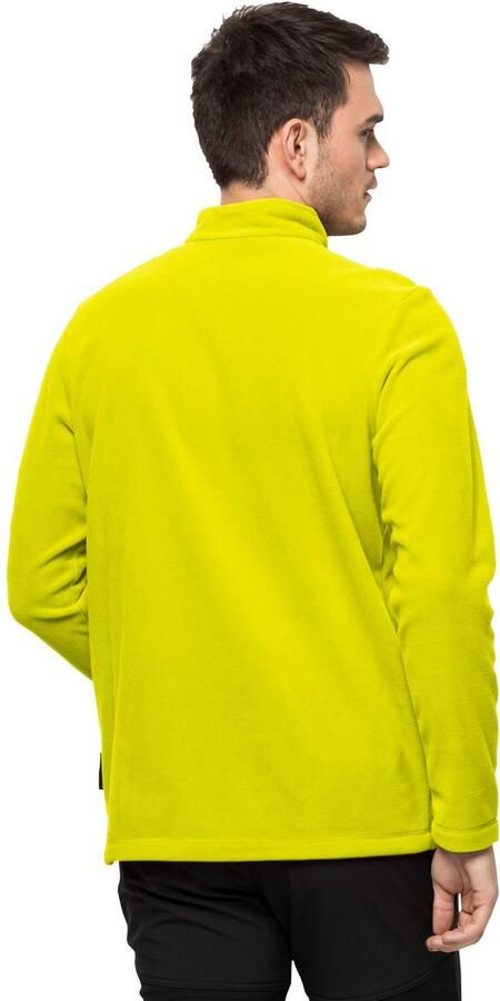 Jack Wolfskin Fleecetrui TAUNUS HZ M van gerecycled polyester ademend - Foto 3