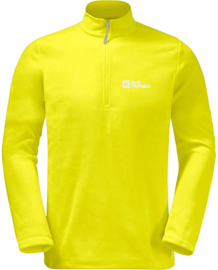 Jack Wolfskin Fleecetrui TAUNUS HZ M van gerecycled polyester ademend