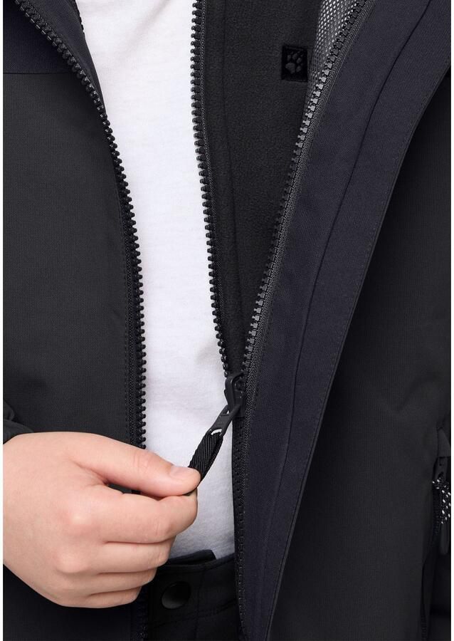 Jack Wolfskin Functioneel 3-in-1-jack 3in1 Jacke SNOWCURL 3in1 waterdicht overgangsjas winterjas