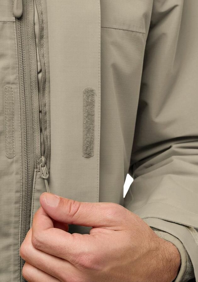 Jack Wolfskin Altenberg 3in1 Jacket Men 3in1 jack Heren XXXL linen - Foto 8