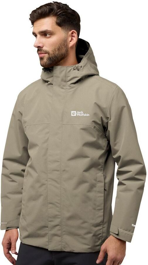 Jack Wolfskin Altenberg 3in1 Jacket Men 3in1 jack Heren XXXL linen - Foto 16