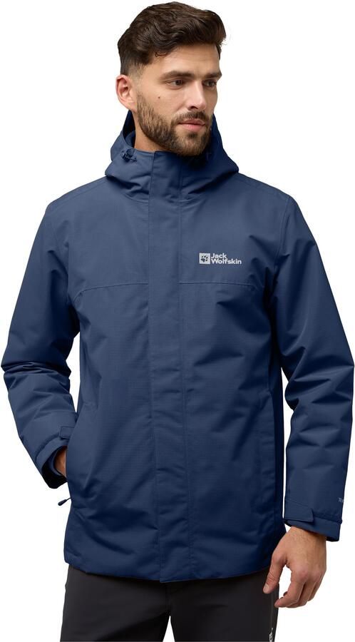 Jack Wolfskin Altenberg 3in1 Jacket Men 3in1 jack Heren XXXL midnight sky midnight sky