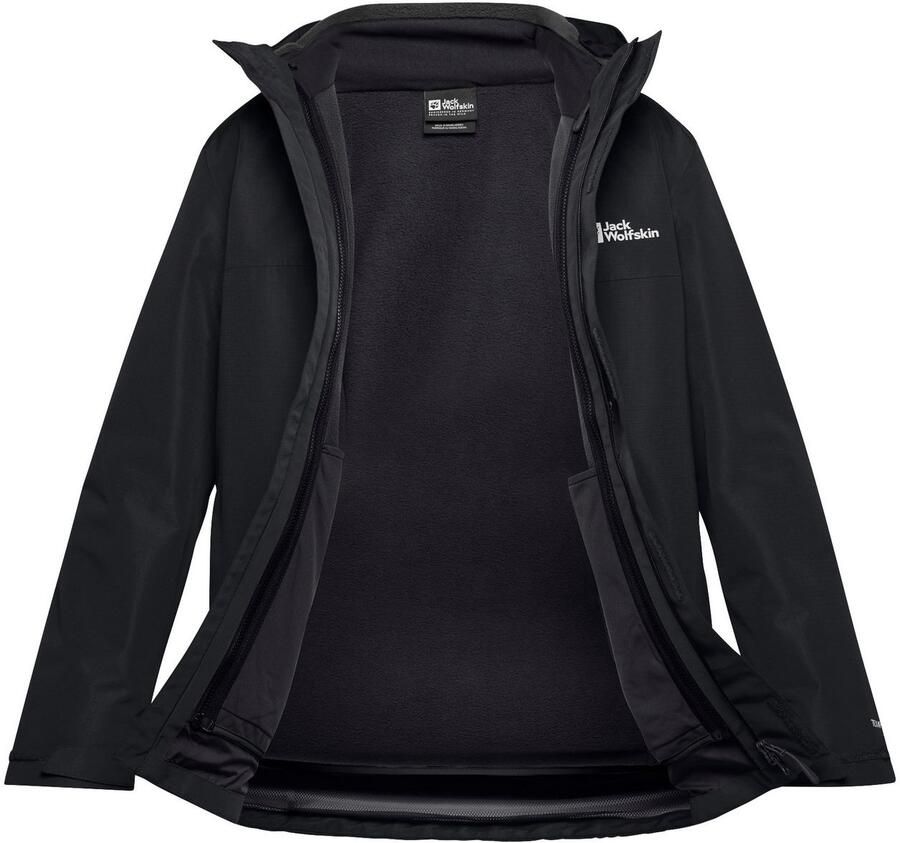Jack Wolfskin Functioneel 3-in-1-jack ALTENBERG 3IN1 waterafstotend overgangsjas
