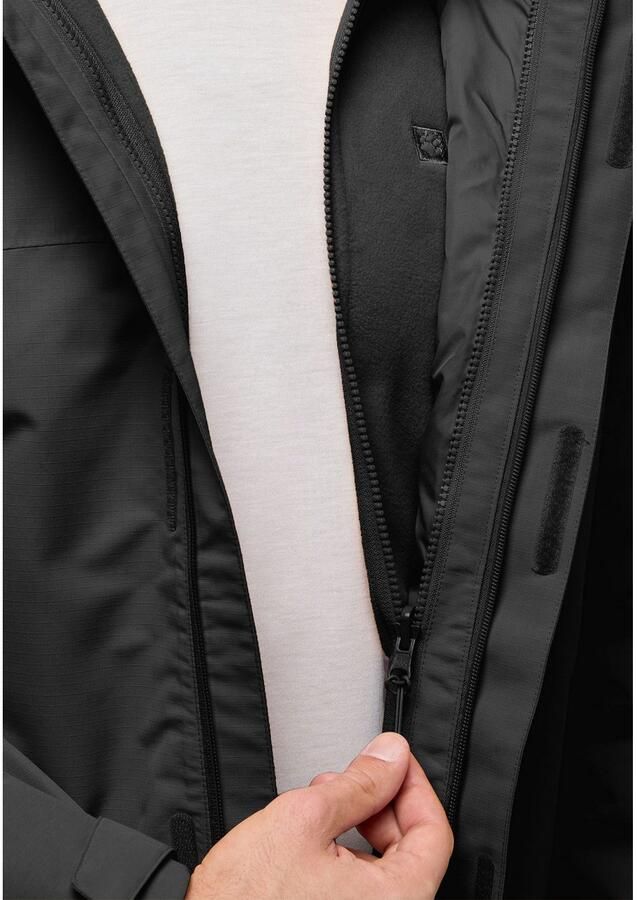Jack Wolfskin Functioneel 3-in-1-jack ALTENBERG 3IN1 waterafstotend overgangsjas - Foto 10