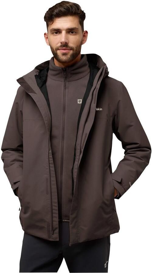 Jack Wolfskin Functioneel 3-in-1-jack ALTENBERG 3IN1 waterafstotend overgangsjas - Foto 17