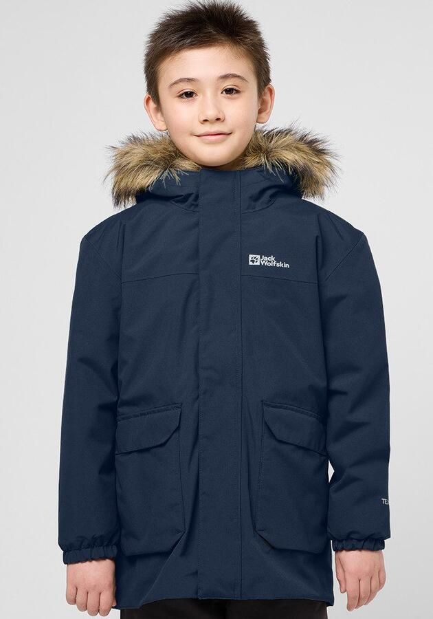 Jack Wolfskin Cosy Bear 3in1 Parka Kids 3in1 jack Kinderen 104 blue night blue - Foto 7