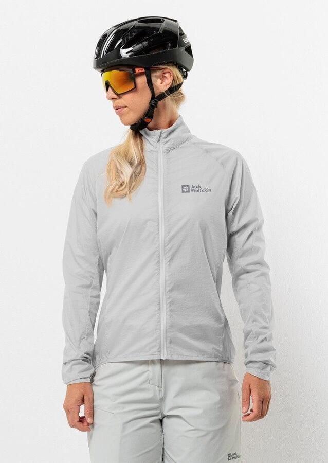Jack Wolfskin Gravex Wind Jacket Women Softshell-fietsjack Dames XXL cool grey Cool Grey - Foto 6