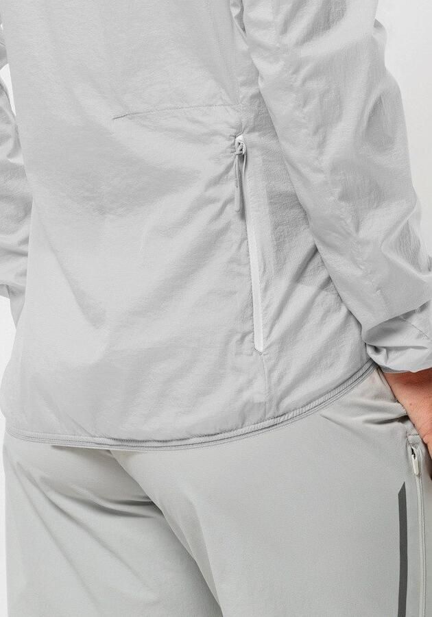 Jack Wolfskin Gravex Wind Jacket Women Softshell-fietsjack Dames XXL cool grey Cool Grey - Foto 4