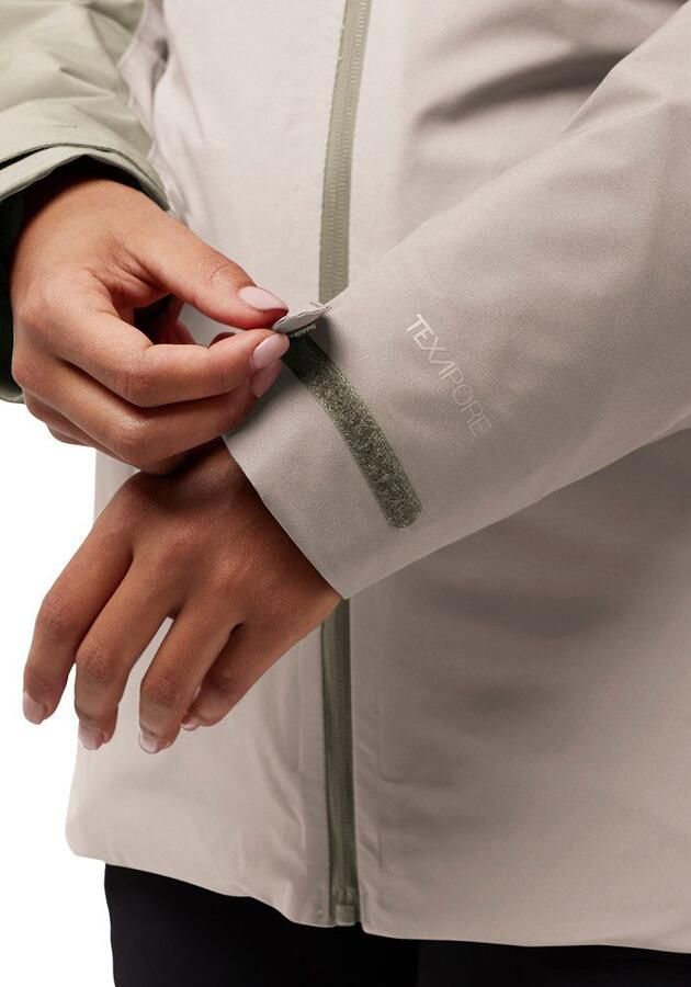 Jack Wolfskin Hunberg 3in1 Jacket Women 3in1 jack Dames XXL pale sand pale sand - Foto 4