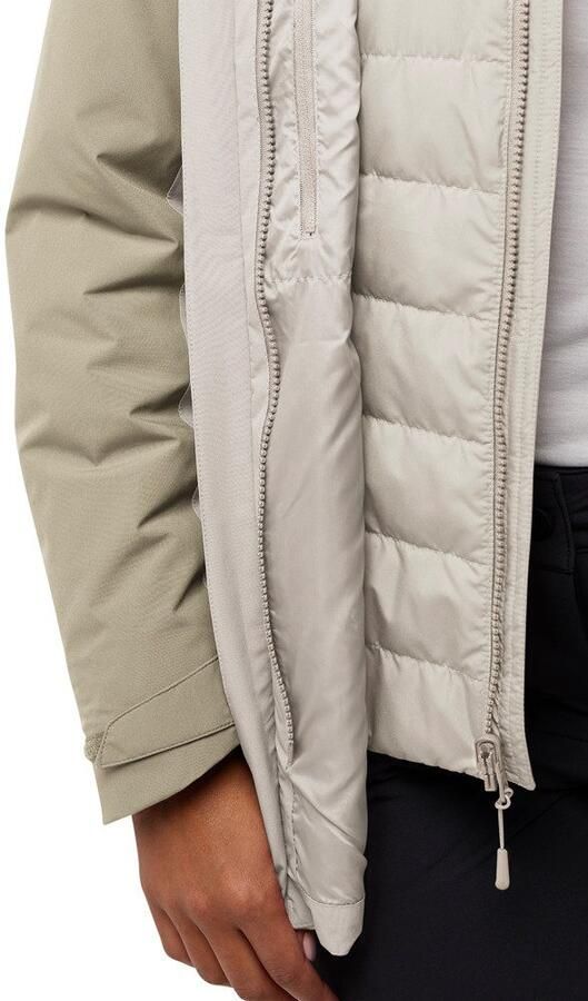 Jack Wolfskin Hunberg 3in1 Jacket Women 3in1 jack Dames XXL pale sand pale sand - Foto 10