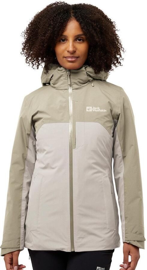 Jack Wolfskin Hunberg 3in1 Jacket Women 3in1 jack Dames XXL pale sand pale sand - Foto 15