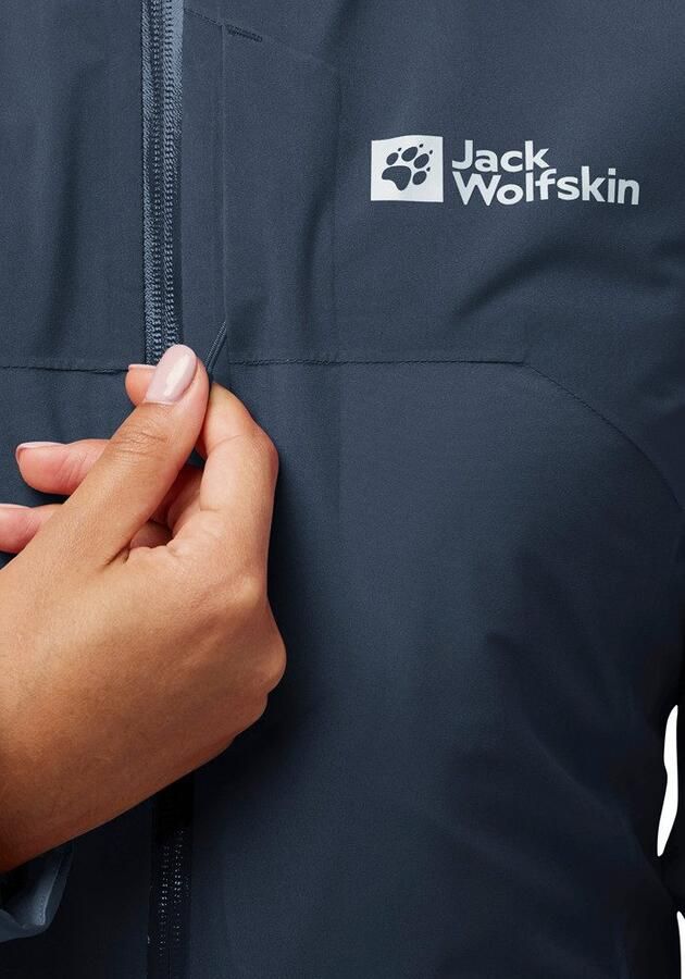 Jack Wolfskin Hunberg 3in1 Jacket Women 3in1 jack Dames XXL midnight sky midnight sky - Foto 4